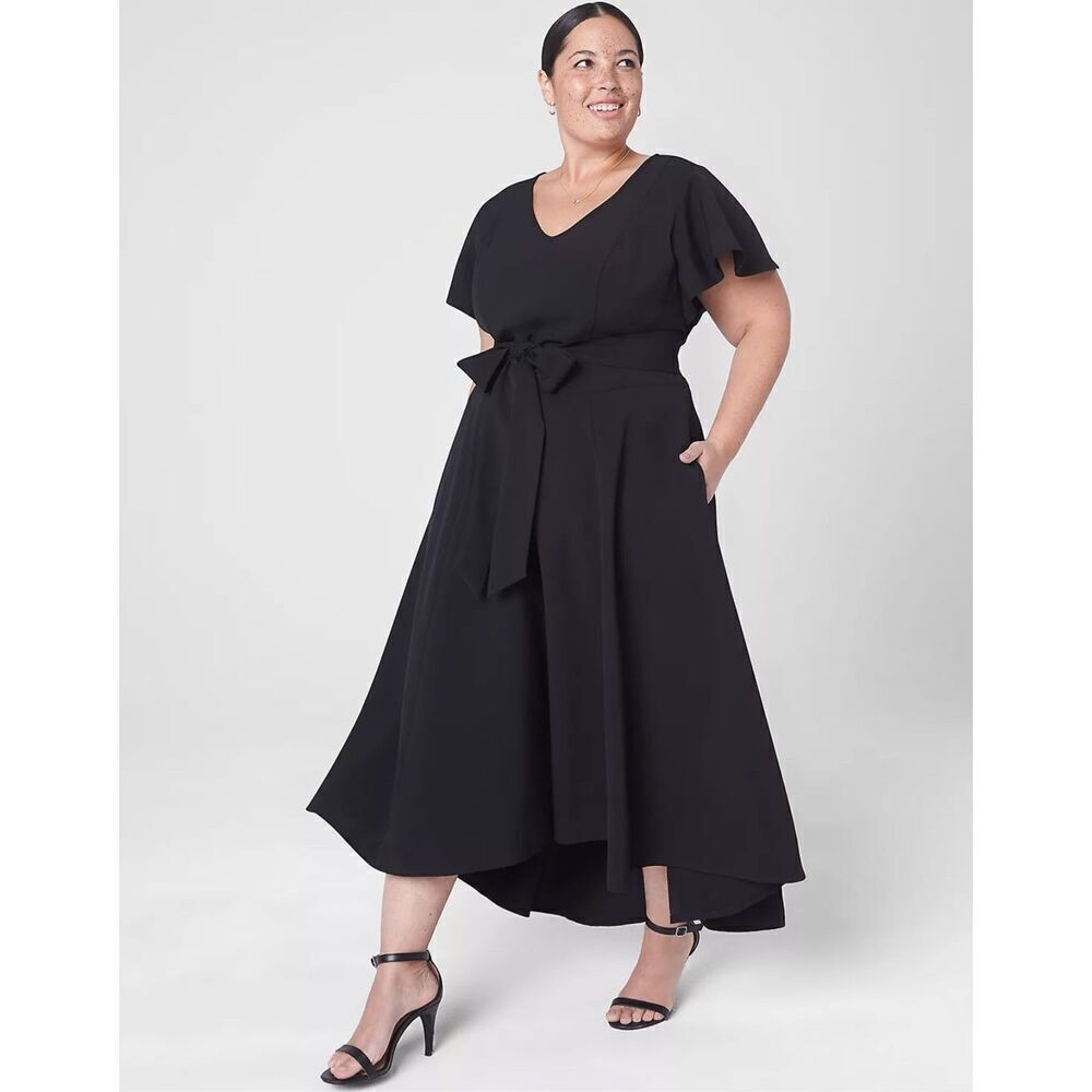 Lane Bryant NEW size 16 black Lena dress